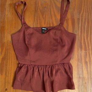 Express peplum tank
